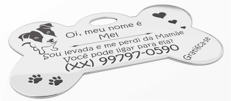PlaquinhaFlex para Cães